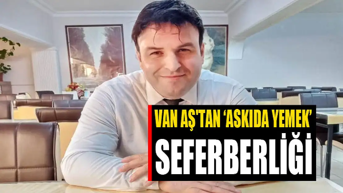 Van Aş'tan Askıda yemek seferberliği