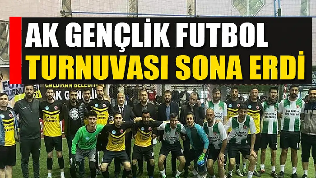 Ak Gençlik futbol turnuvası sona erdi