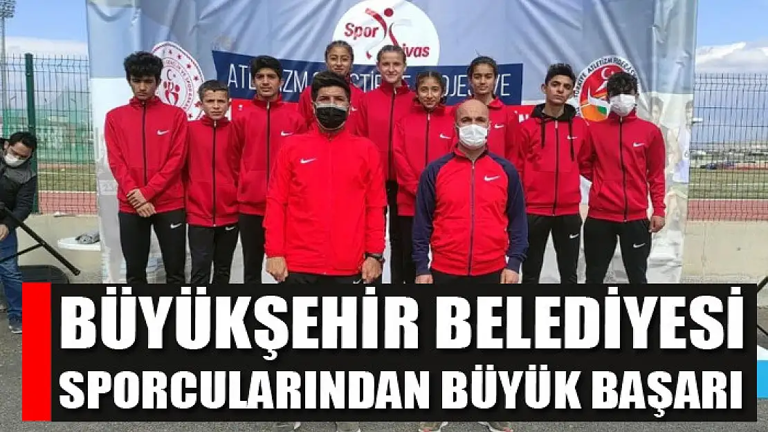 Büyükşehir Belediyesi sporcularından büyük başarı