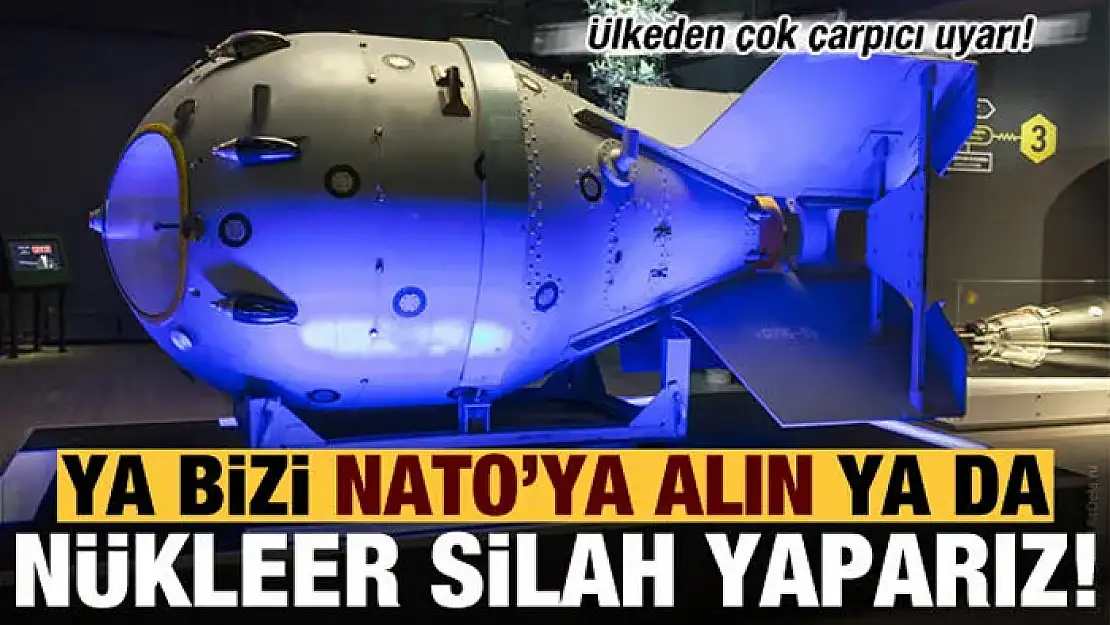 Ukrayna uyardı: Ya bizi NATO'ya alın ya da nükleer silah yaparız!