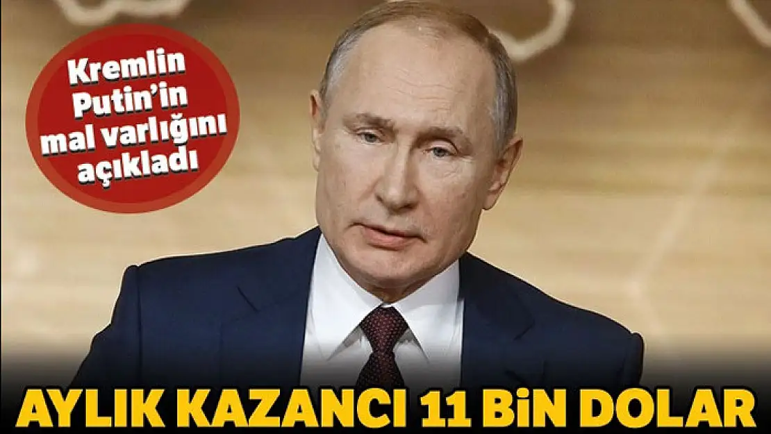 Putin, 2020'de 10 milyon Ruble kazandı