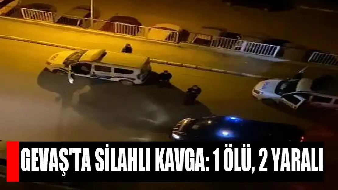 Gevaş'ta silahlı kavga: 1 ölü, 2 yaralı