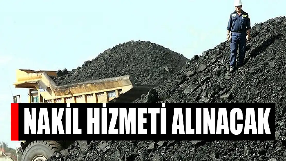 Nakil hizmeti alınacak