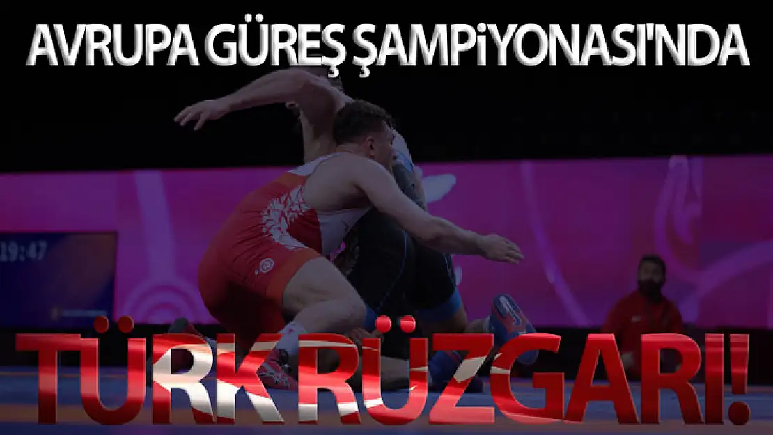 Avrupa Güreş Şampiyonası'nda Türk rüzgarı!