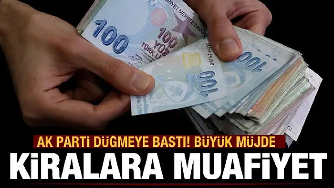 İşletmeler kira müjdesi