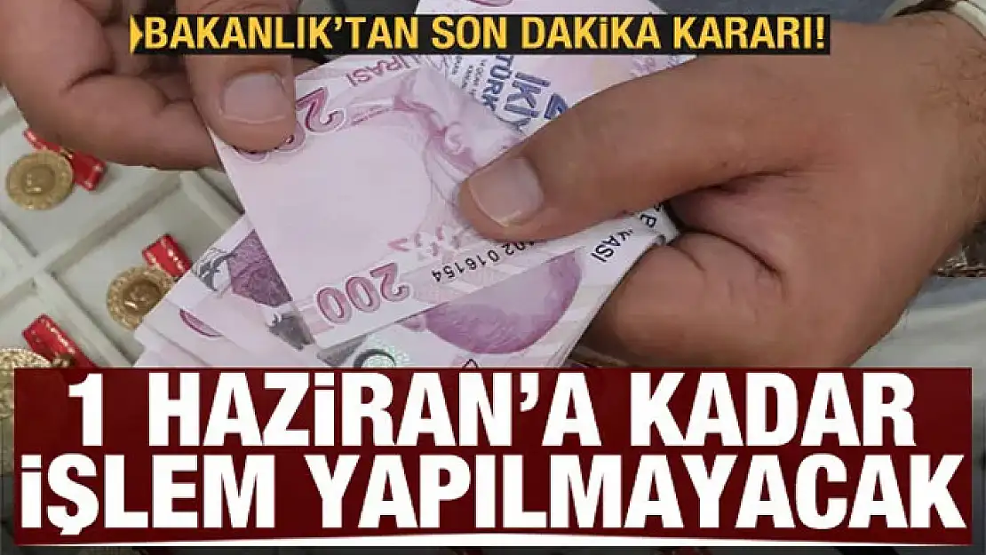 Ticaret Bakanlığı'ndan çek açıklaması