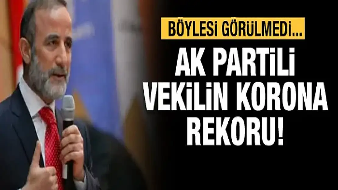 AK Partili vekil üç defa virüs kaptı