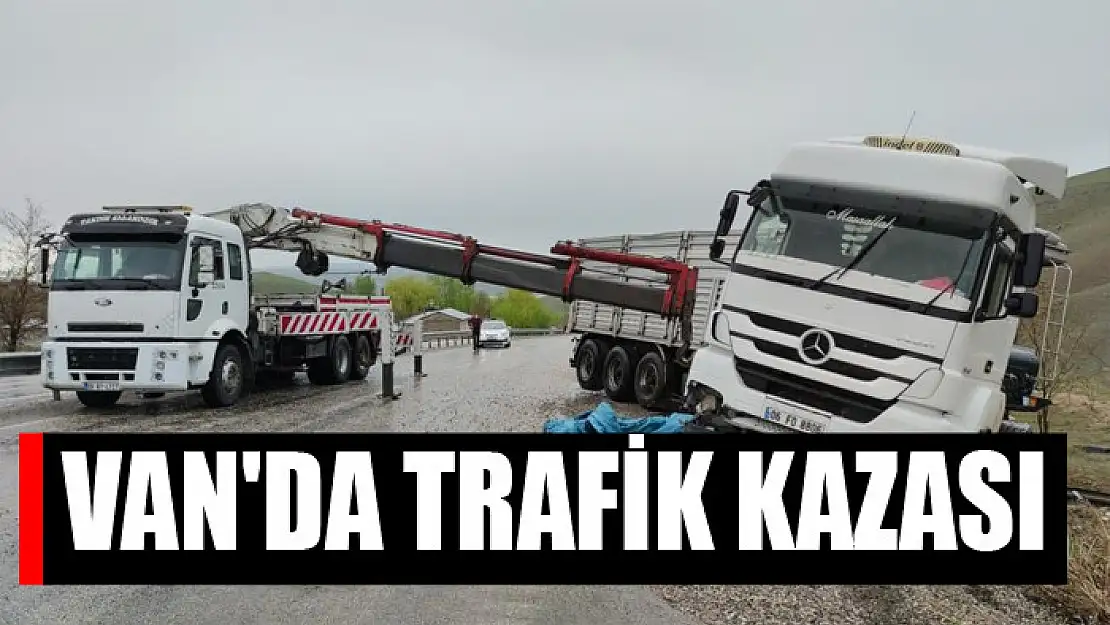 Van'da trafik kazası