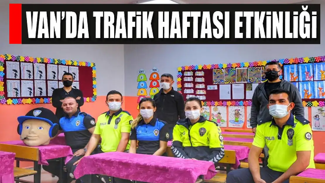 Van'da Trafik Haftası etkinliği