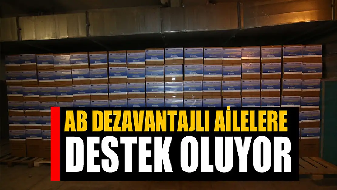 AB dezavantajlı ailelere destek oluyor