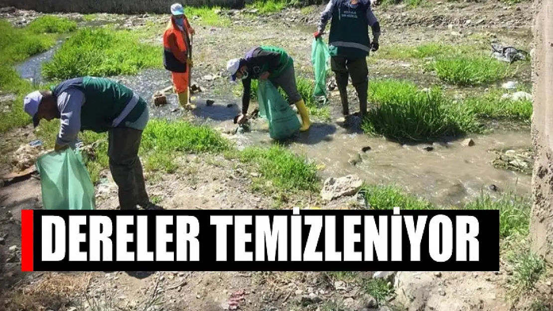 Dereler temizleniyor