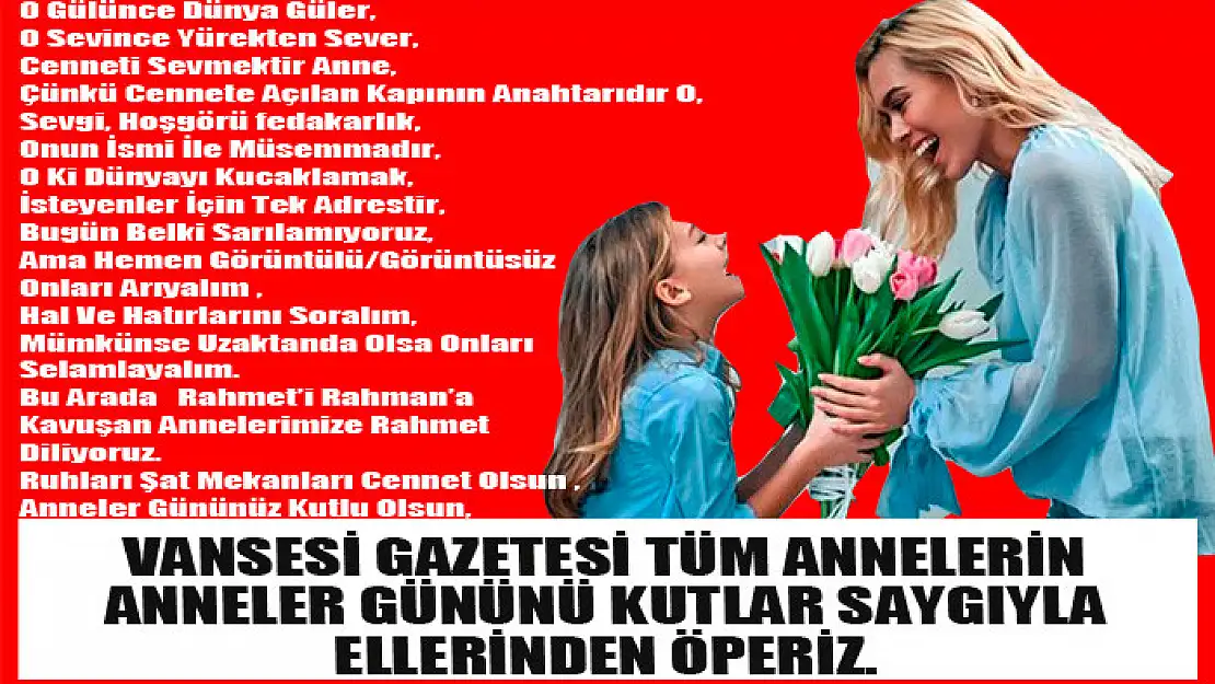 Anneler Gününüz kutlu olsun