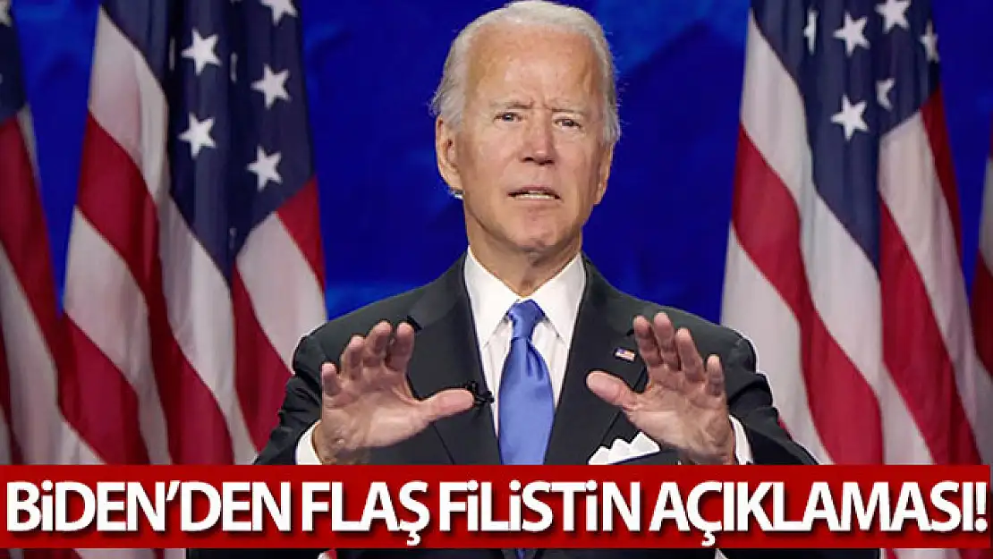 Biden: Filistinliler ve İsrailliler eşit derecede onur ve güvenlik içinde yaşamayı hak ediyor