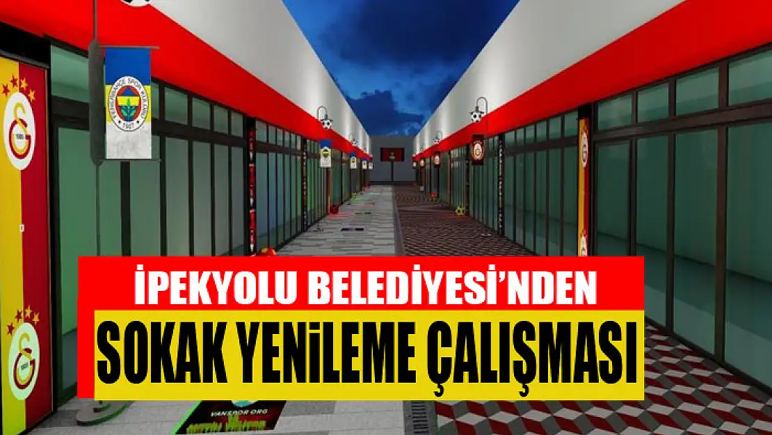 İpekyolu Belediyesinden sokak yenileme çalışması