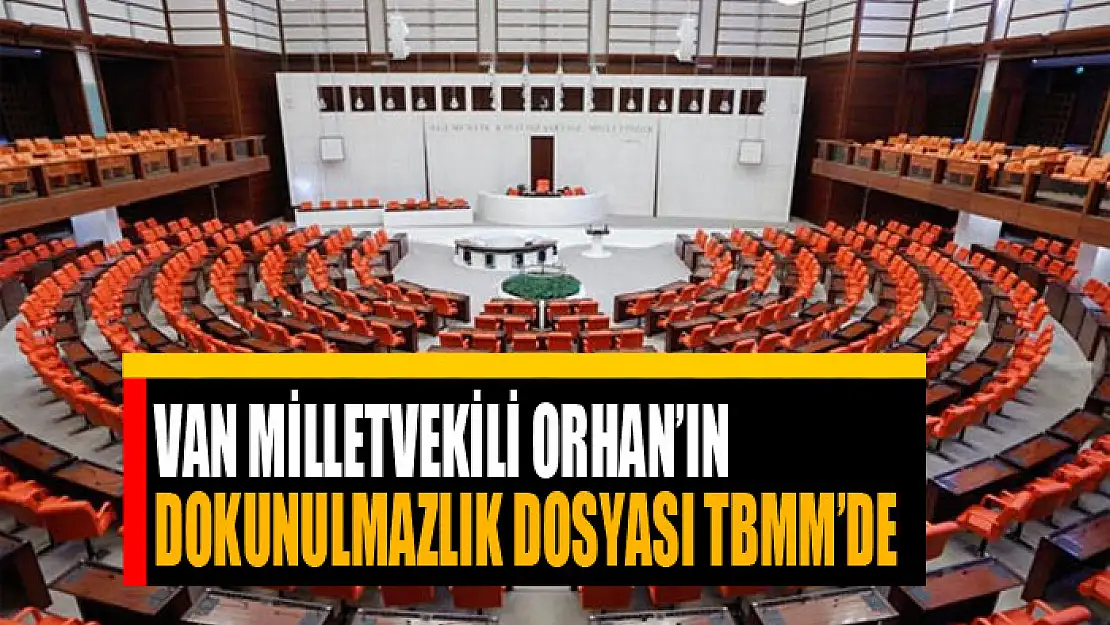 Van Milletvekilinin dokunulmazlık dosyası TBMM'de