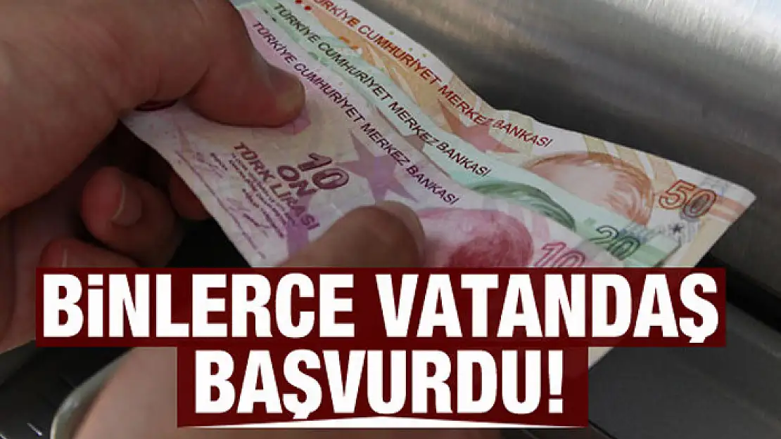 İki günde yüz binlerce vatandaş başvurdu