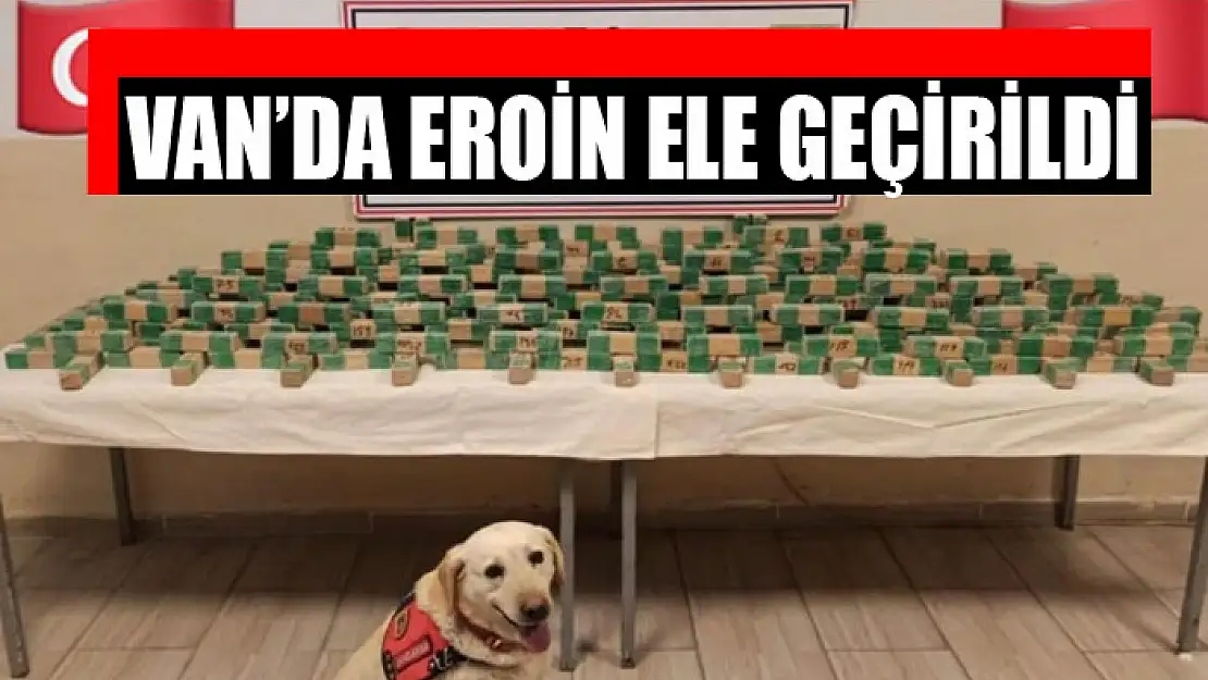 Van'da eroin ele geçirildi