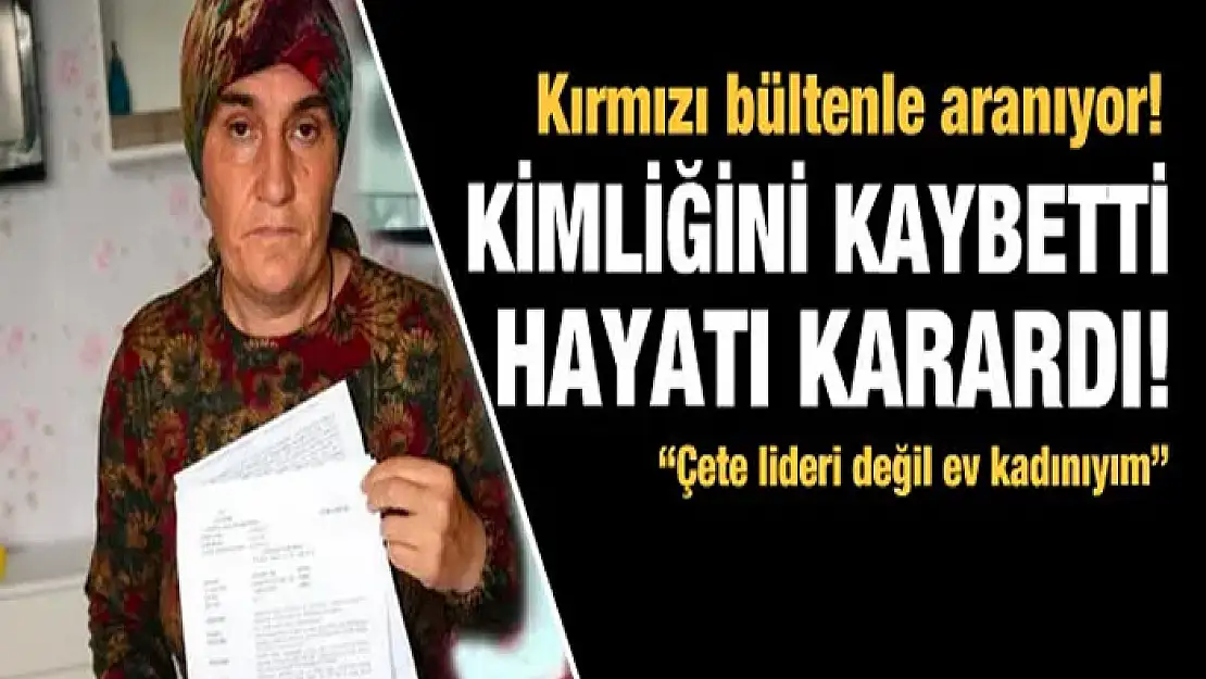 Kimliğini kaybeden ev kadının, hayatı karardı! Kırmızı bültenle aranıyor