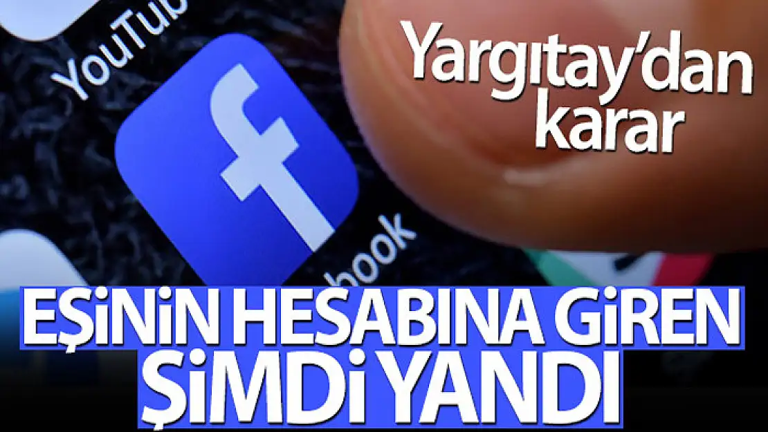 Eşinin Facebook hesabına giren şimdi yandı