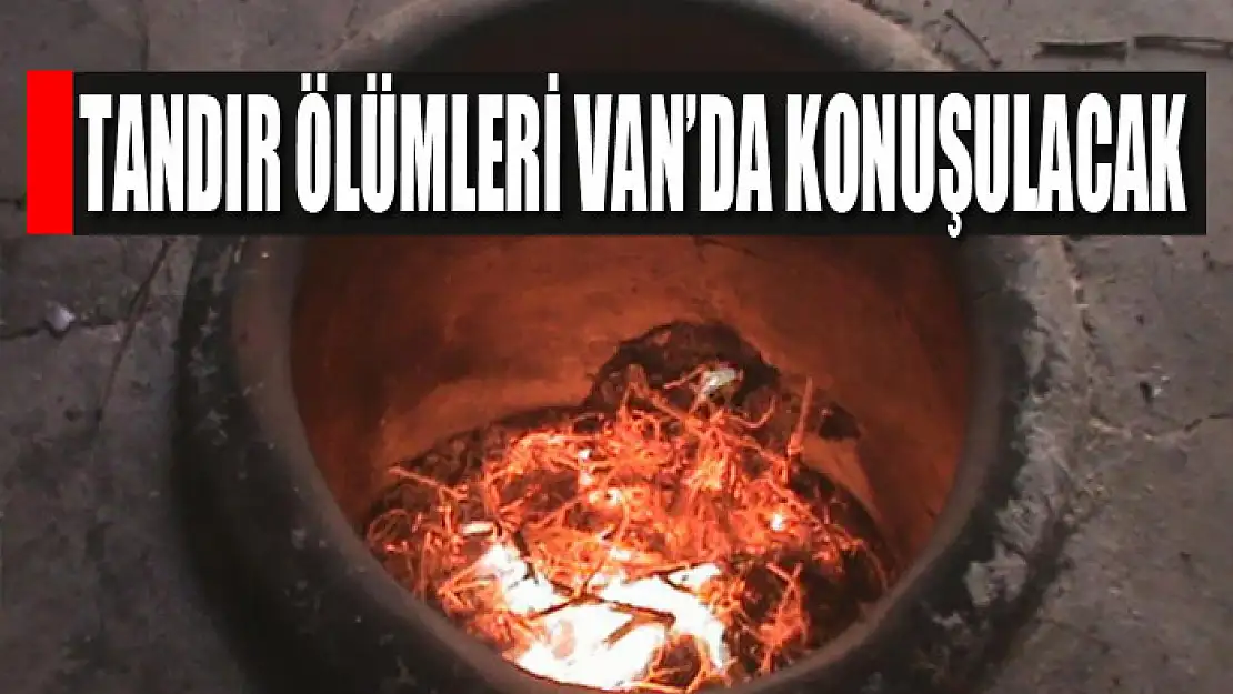 TANDIR ÖLÜMLERİ VAN'DA KONUŞULACAK