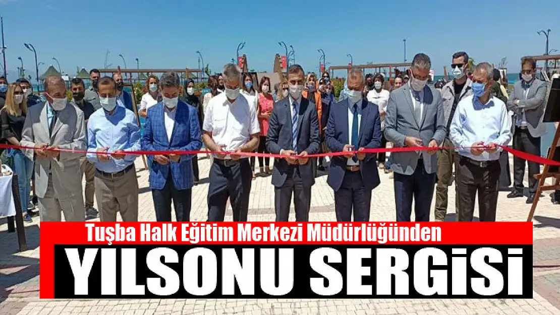 Tuşba Halk Eğitim Merkezi Müdürlüğünden yılsonu sergisi