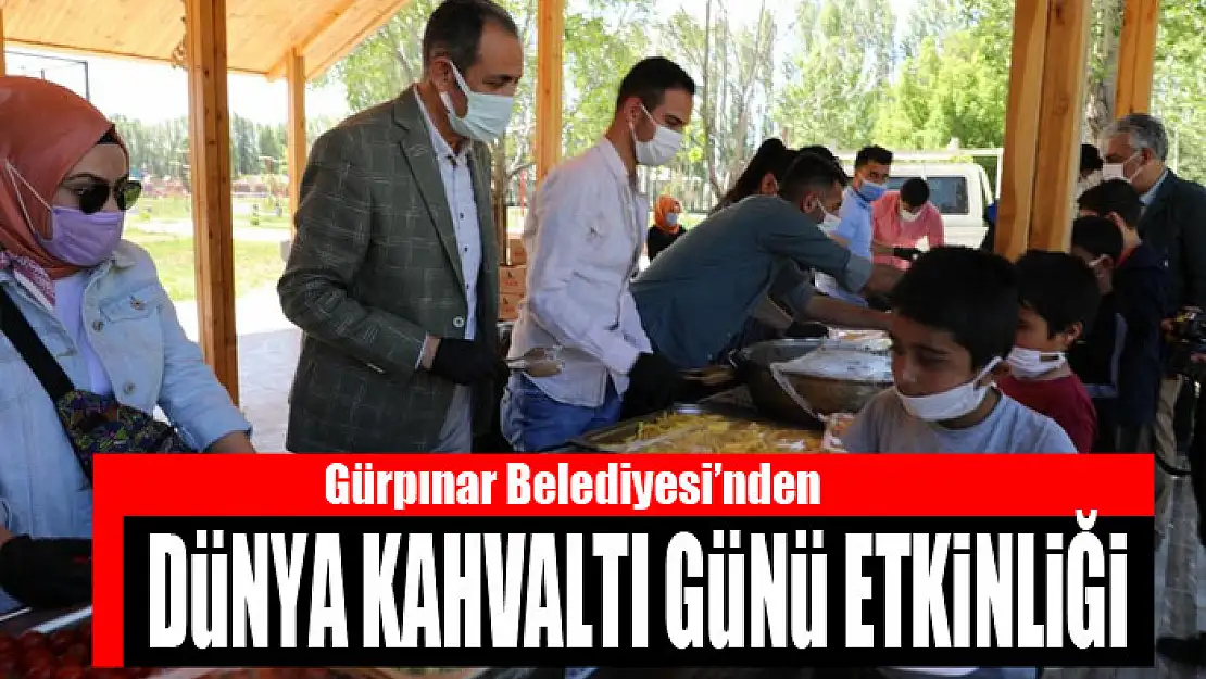 Gürpınar Belediyesi'nden Dünya Kahvaltı Günü etkinliği