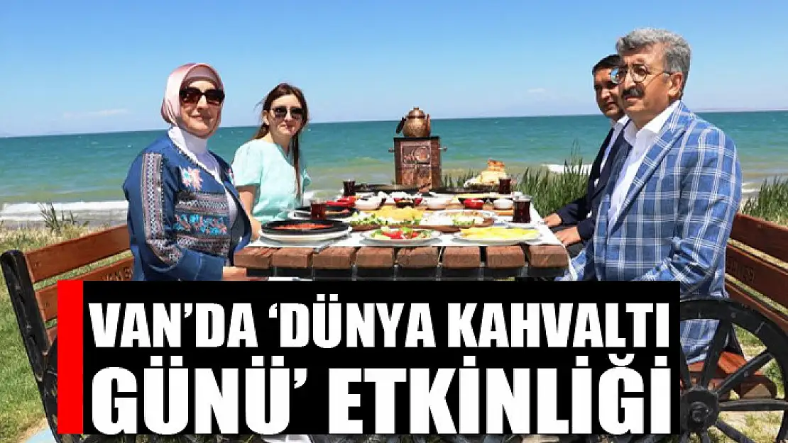 Van'da 'Dünya Kahvaltı Günü' etkinliği