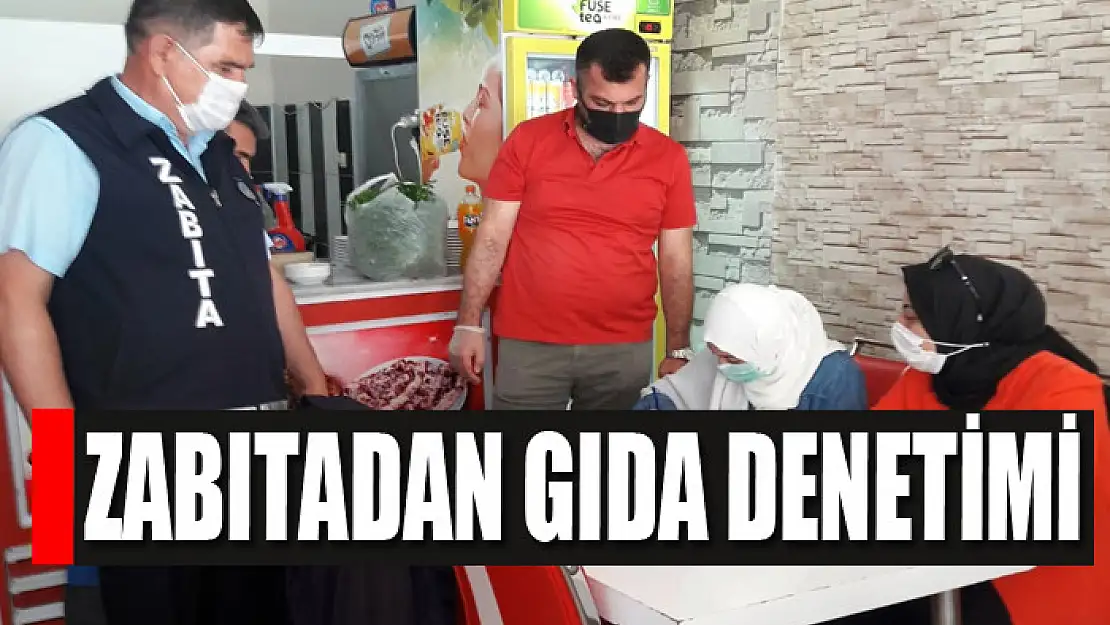 Zabıtadan gıda denetimi