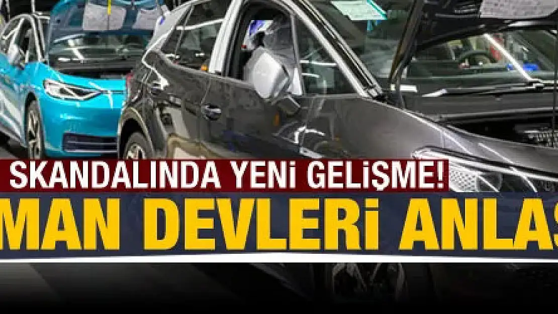 Volkswagen'in dizel skandalında yeni gelişme