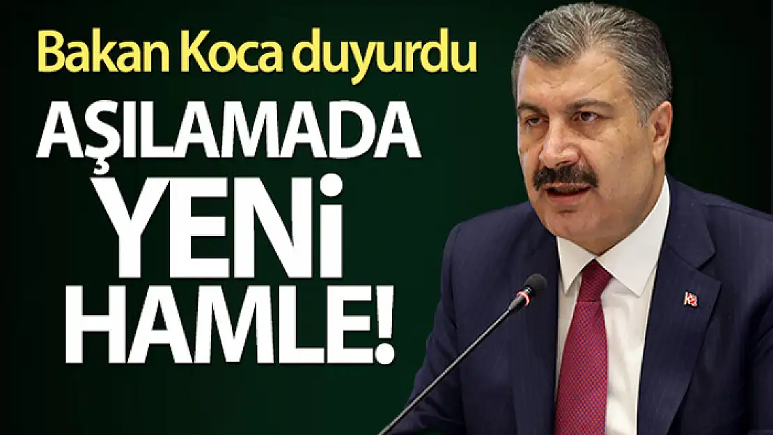 Aşılamada yeni hamle!