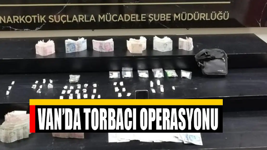 Van'da torbacı operasyonu