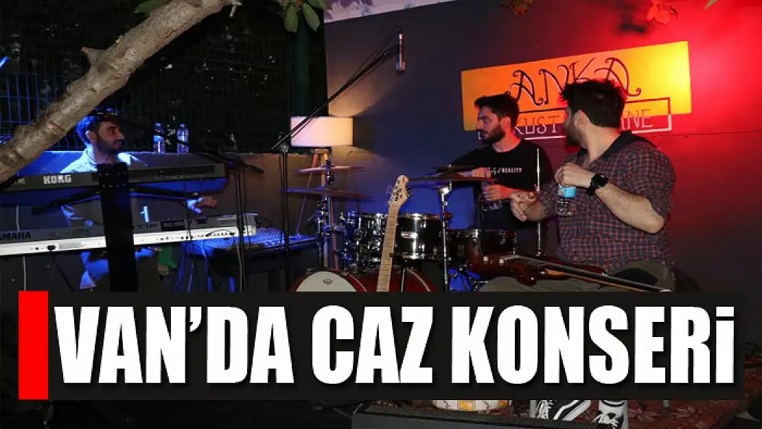 Van'da caz konseri