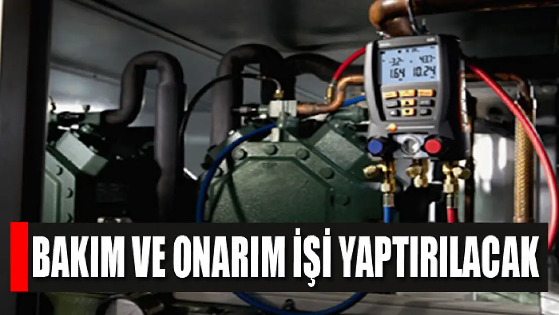 Bakım ve onarım işi yaptırılacak