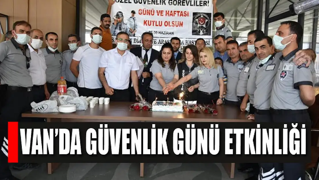 Van'da Güvenlik Günü etkinliği