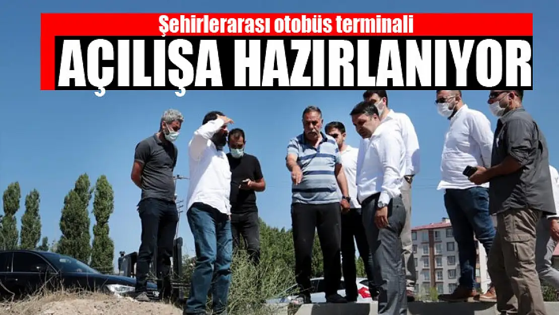 Şehirlerarası otobüs terminali açılışa hazırlanıyor