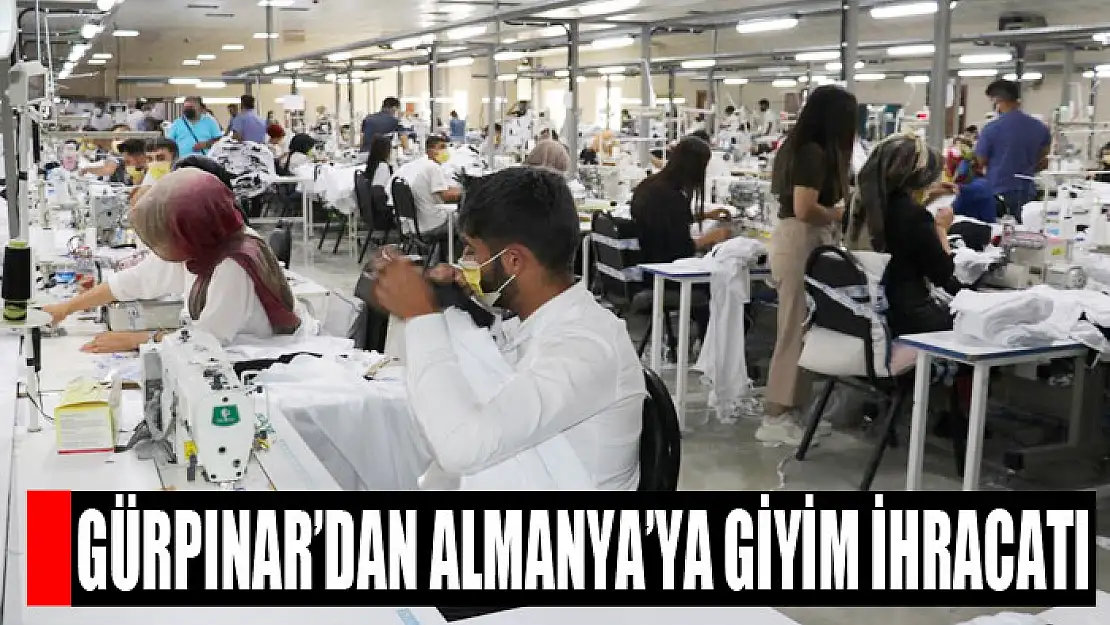 Gürpınar'dan Almanya'ya giyim ihracatı