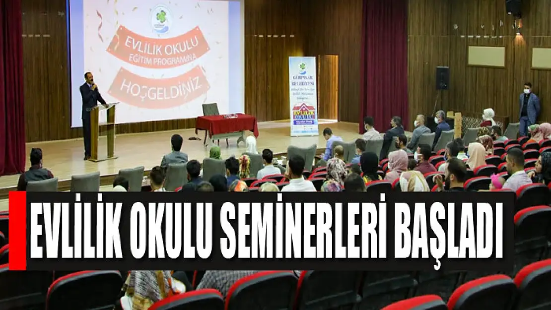 Evlilik okulu seminerleri başladı