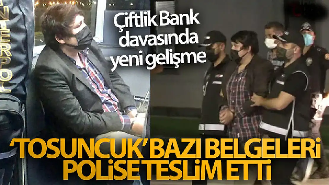 Çiftlik Bank davası sanığı Mehmet Aydın bazı belgeleri polise teslim etti