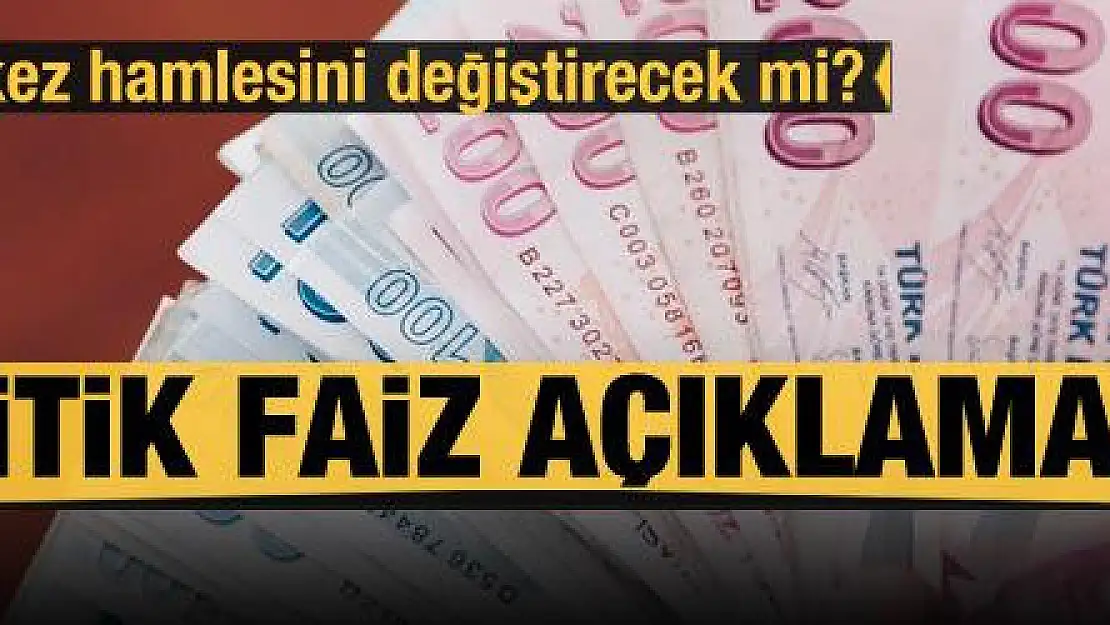 Enflasyon rakamları sonrası Merkez'in faiz kararı değişecek mi? Kritik açıklama geldi