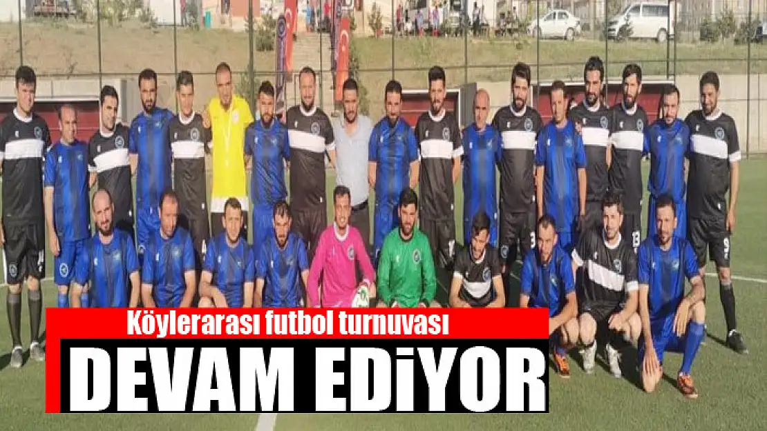 Köylerarası futbol turnuvası devam ediyor