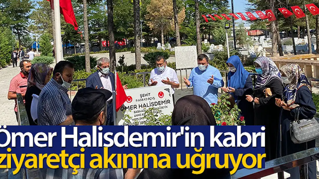 Ömer Halisdemir'in kabri, ziyaretçi akınına uğruyor