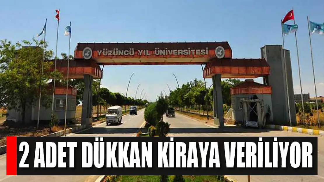 2 adet dükkan kiraya veriliyor