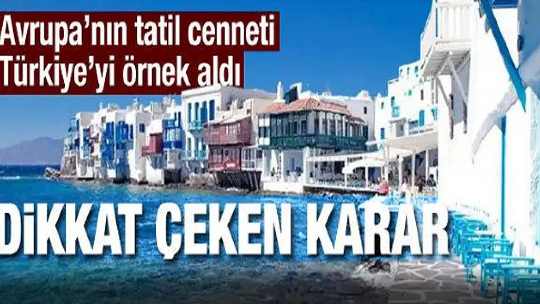 Yunanistan'dan Kovid önlemi: Ünlü tatil bölgesinde müzik yasağı