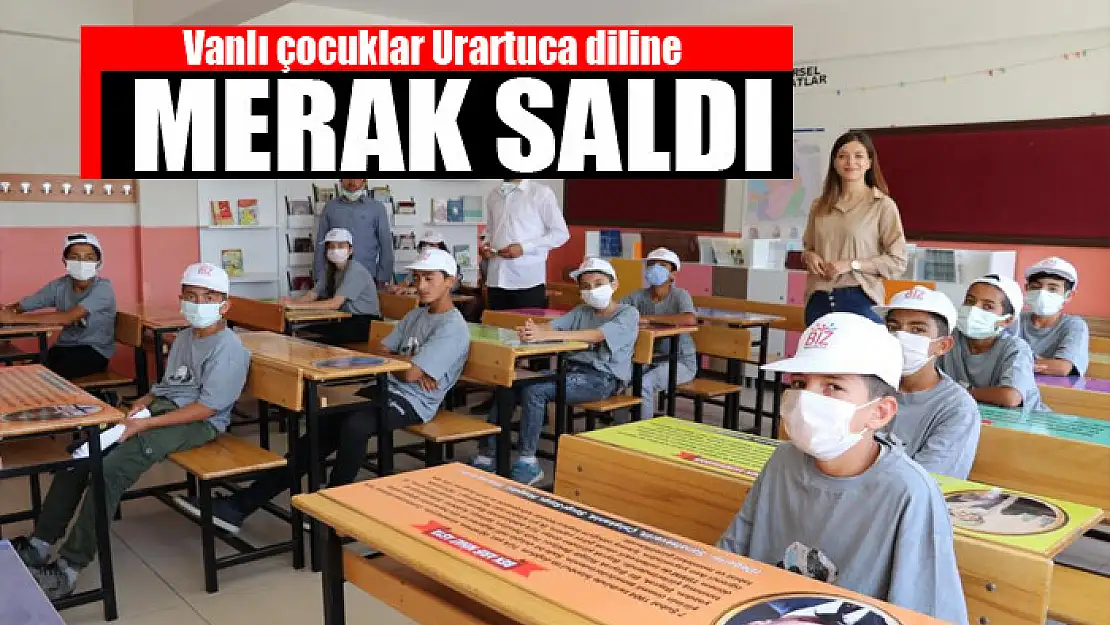 Vanlı çocuklar Urartuca diline merak saldı