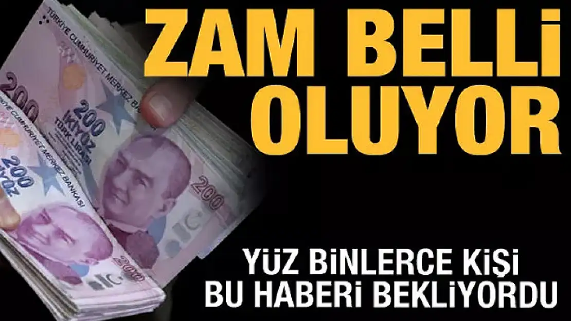 Kamu işçileri zam teklifini bekliyor