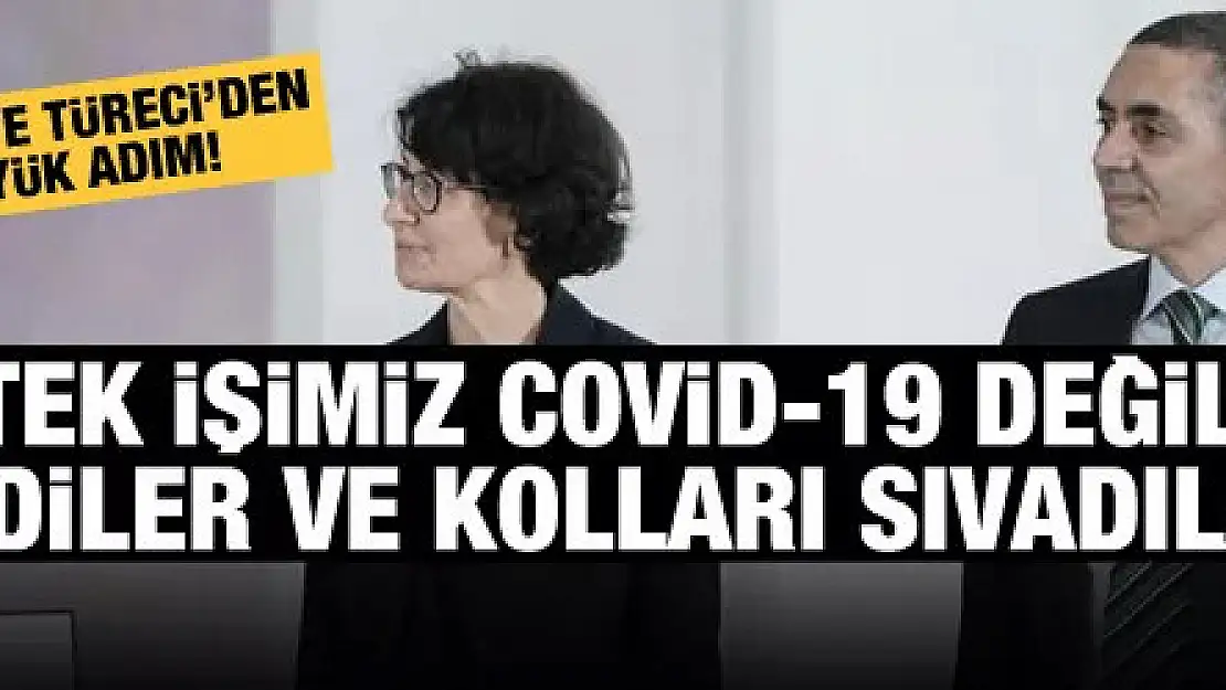 Tek işimiz Covid-19 değil dediler ve kolları sıvadılar: Şahin ve Türeci'den büyük adım!