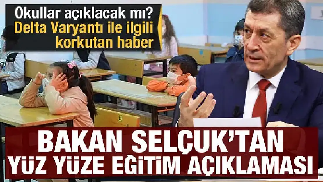 Artan vaka sayıları sonrası okullar açılacak mı? Ziya Selçuk tarih verdi, noktayı koydu