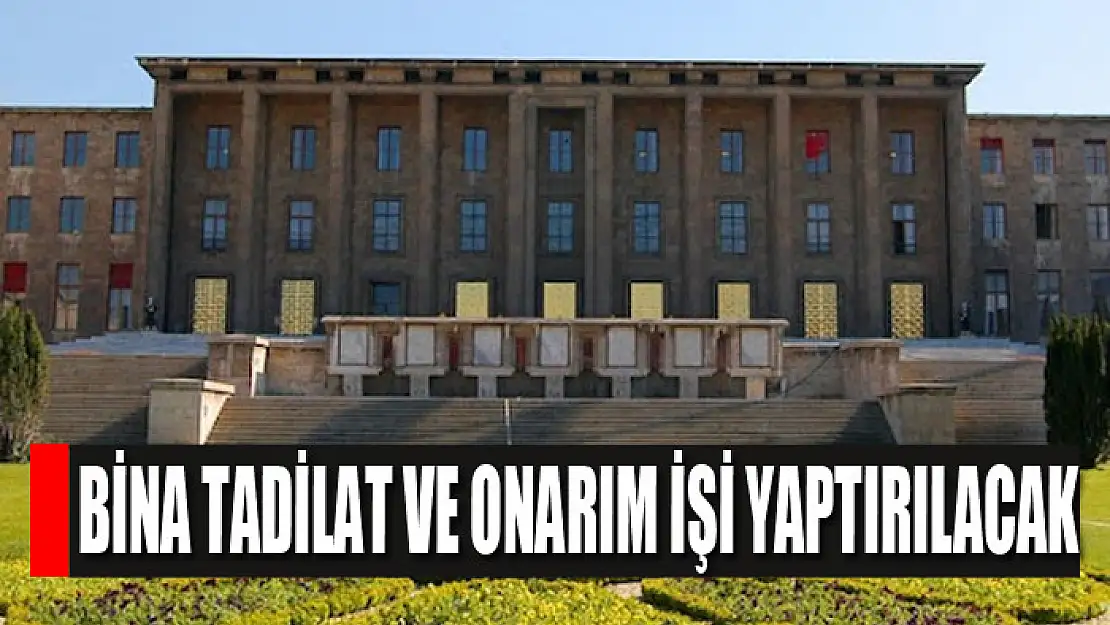 Bina tadilat ve onarım işi yaptırılacak