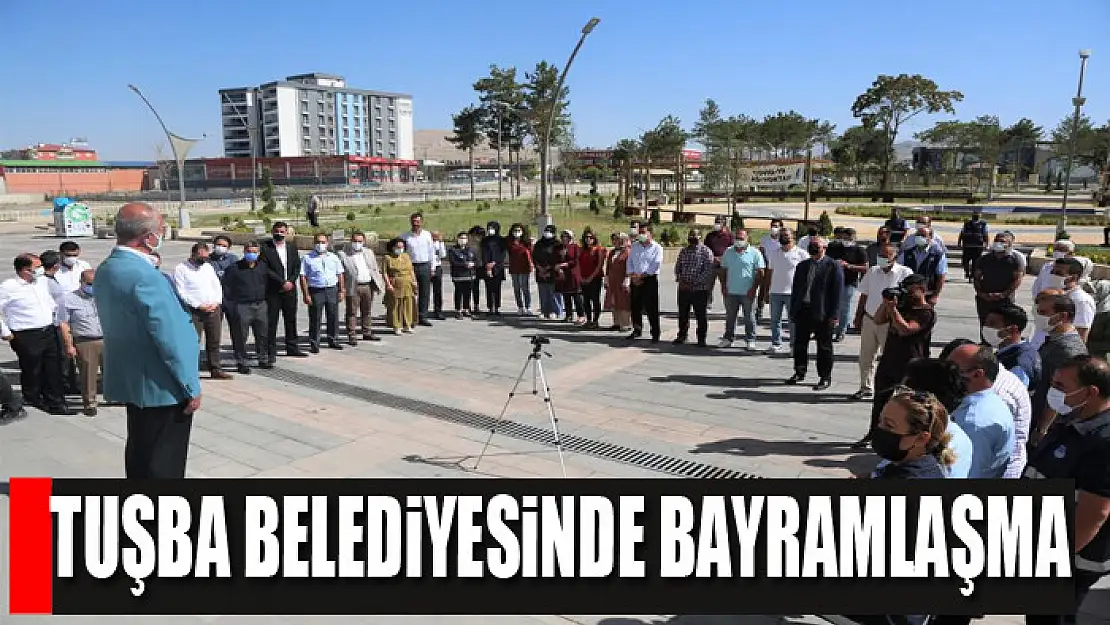 Tuşba Belediyesinde bayramlaşma