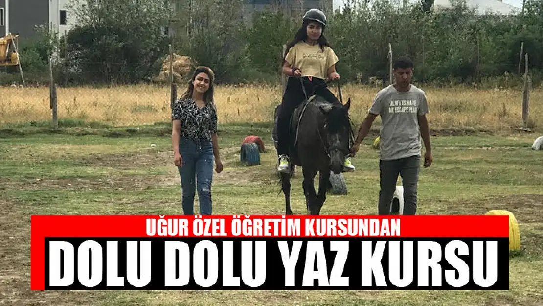 UĞUR ÖZEL ÖĞRETİM KURSUNDAN DOLU DOLU YAZ KURSU